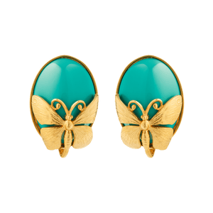 Farfalla Button Earings Sonia Petroff 